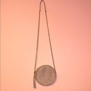 Pink crossbody bag